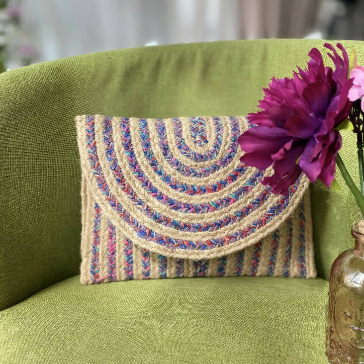 Handwoven Jute Bag in 3 colour options from Caidra Gifting