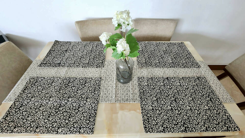 Set Of Table Runner And 6 Placemats_Caidra by Rubyxx Gifting