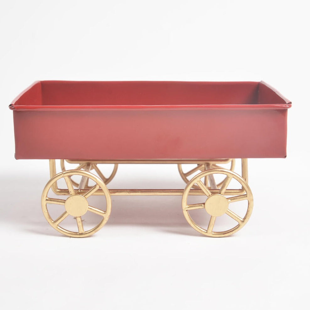 Enamelled Iron Serving Cart