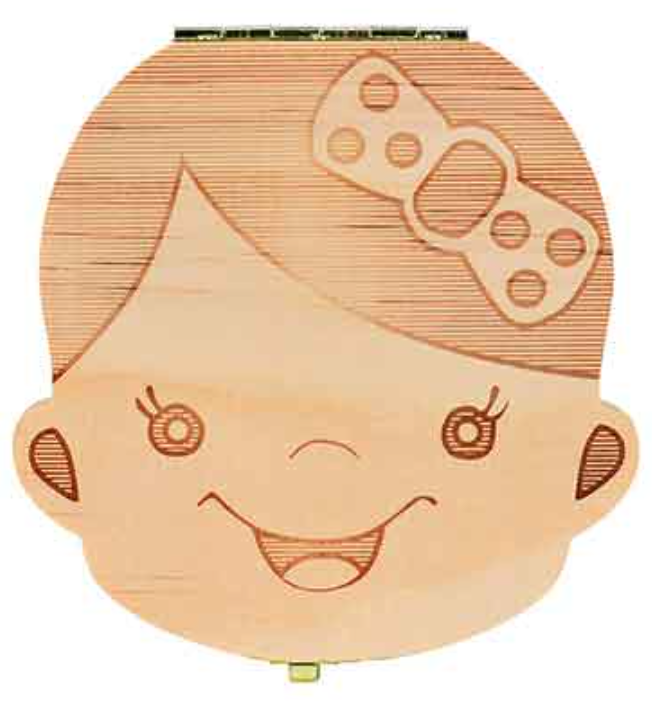 Wooden Keepsake Box for Baby Memorabilia from Caidra Gifting