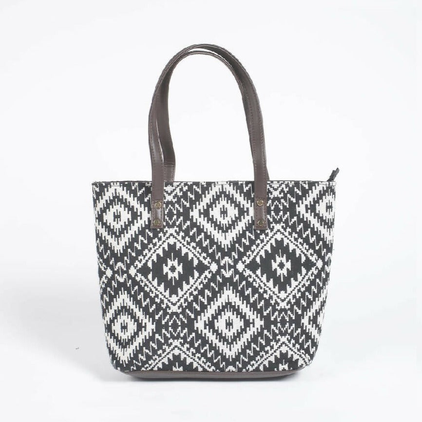 Jacquard Weave Monotone Tote, Sling & Wallet Set from Caidra Gifting