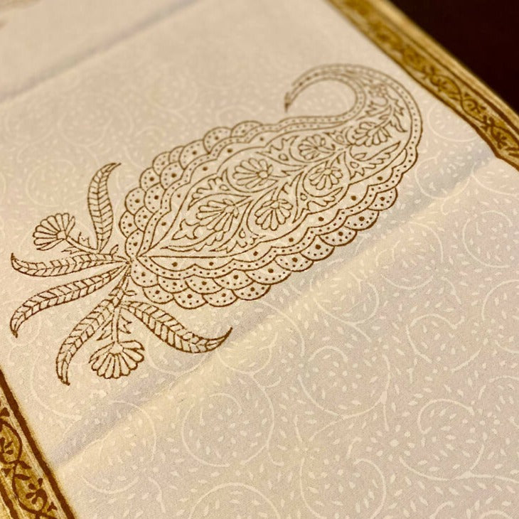 Block Printed Table Runner from Caidra Gifting