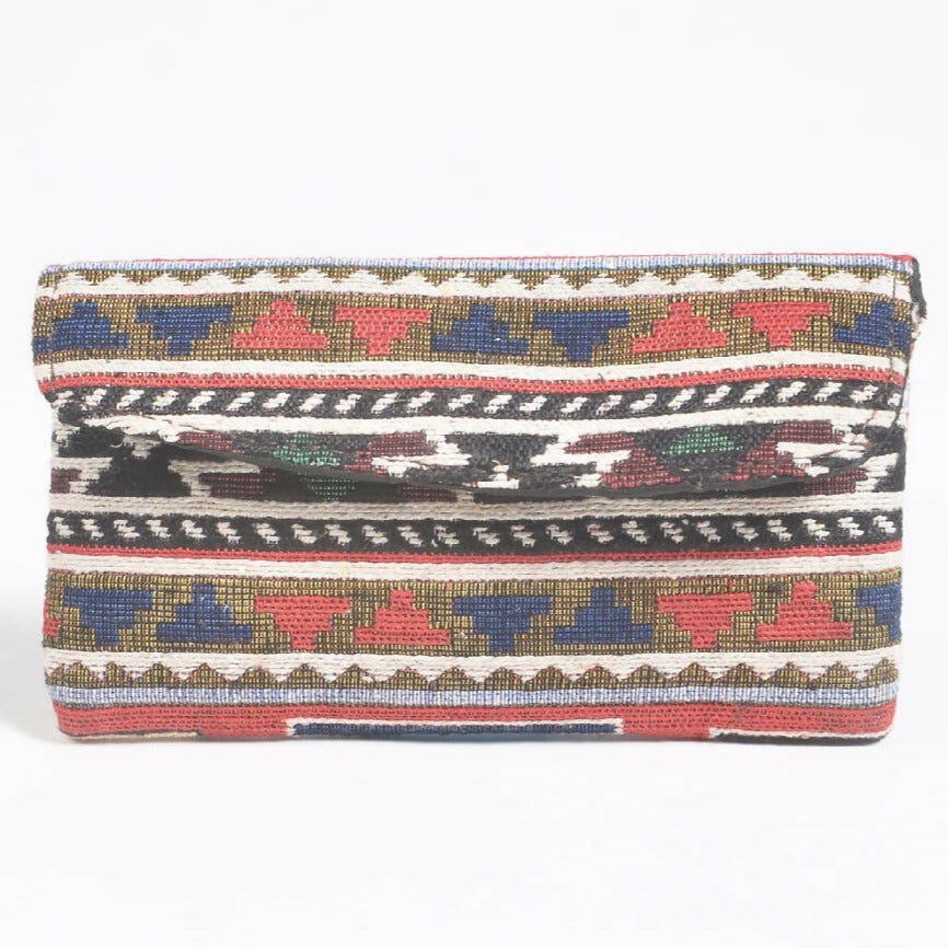 Jacquard Weave Tote, Sling & Wallet Set - Multicolour from Caidra Gifting