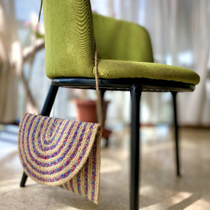 Handwoven Jute Bag in 3 colour options from Caidra Gifting