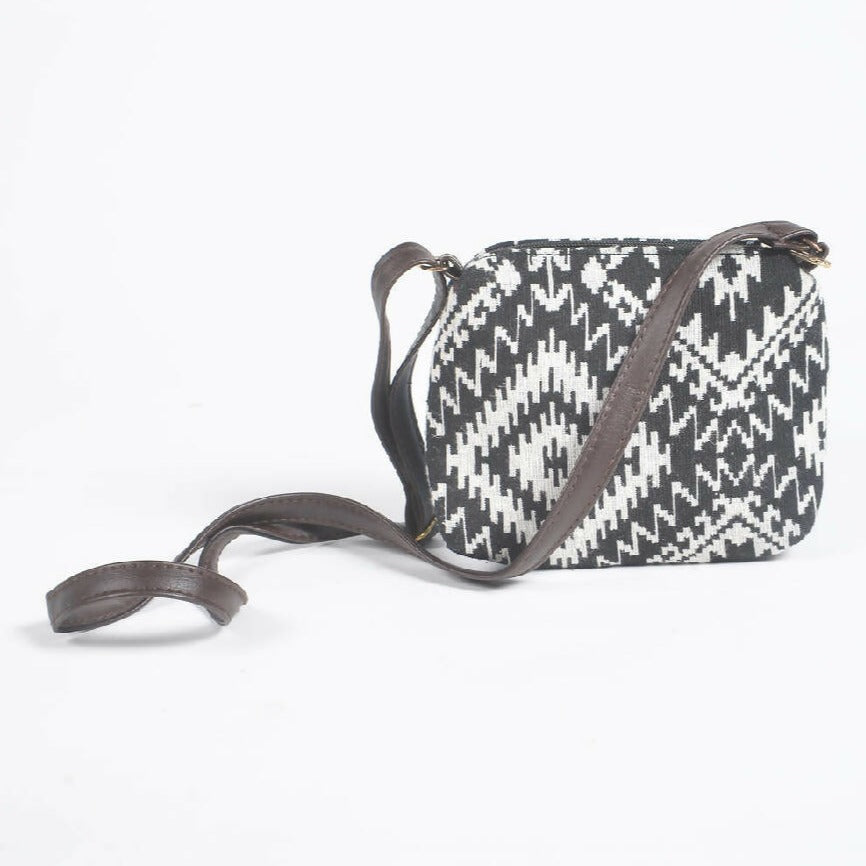 Jacquard Weave Monotone Tote, Sling & Wallet Set from Caidra Gifting
