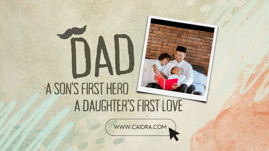 Father's Day Gifts to suit every father out there. Caidra Gifting comes up with a list of Father's Day gifts dads would love!