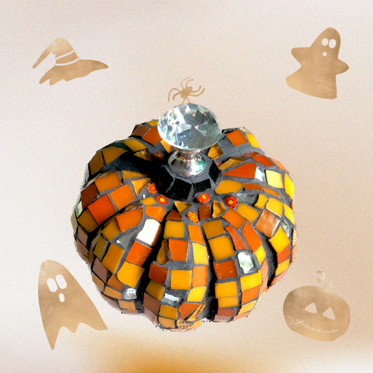 Mosaic Decorative Pumpkin from Caidra Gifting 