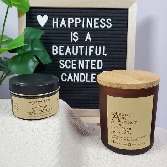 Natural Soy Wax Scented Candle_Caidra by Rubyxx Gifting 
