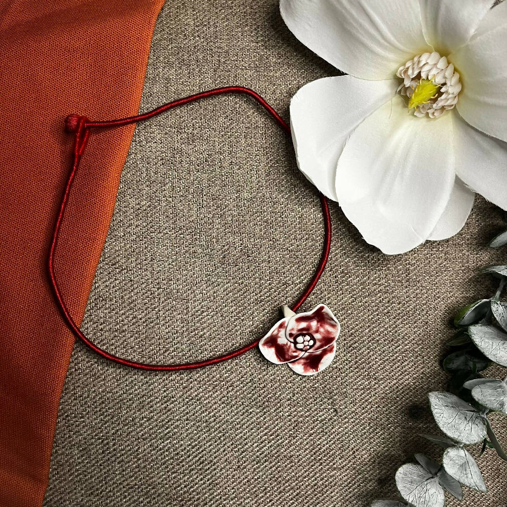 Rosé _ Ceramic Pendant