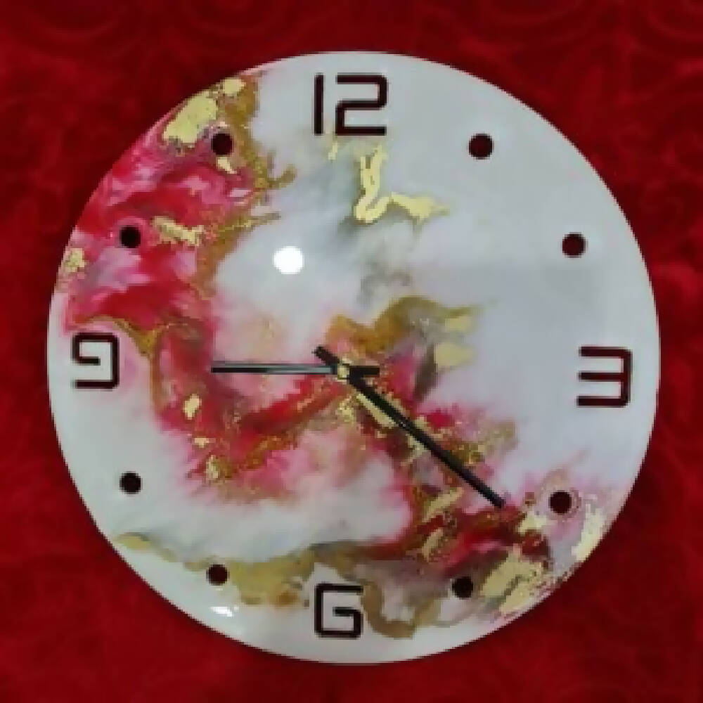 Decorative Resin 14 Inch Wall-Clock