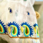 Hand Embroidered Cotton & Silk Scarf from Caidra Gifting