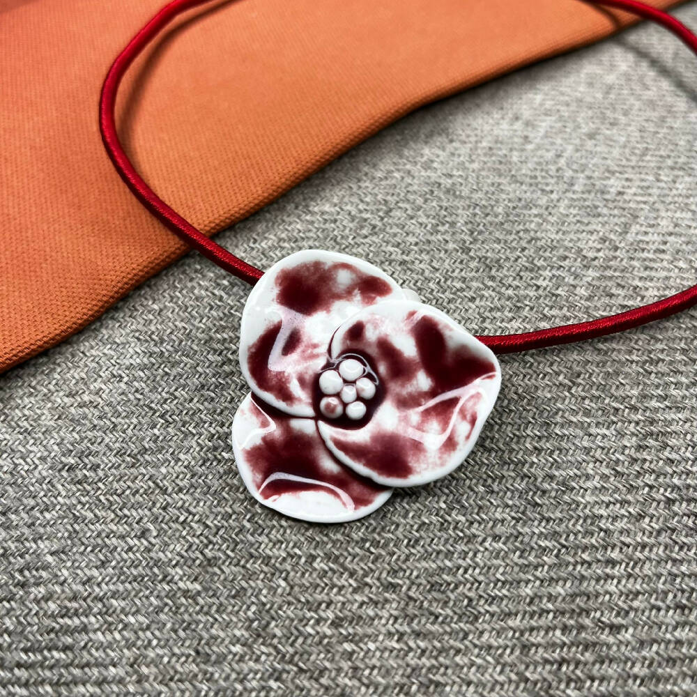 Rosé _ Ceramic Pendant