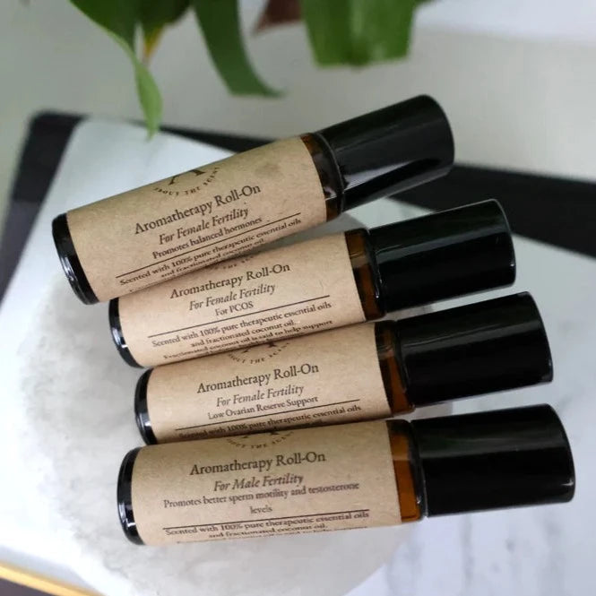 Essential Oil Roll Ons - For Fertility Support_Caidra by Rubyxx Gifting 