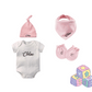 Hey Baby New Born Baby Gift Set-Pink