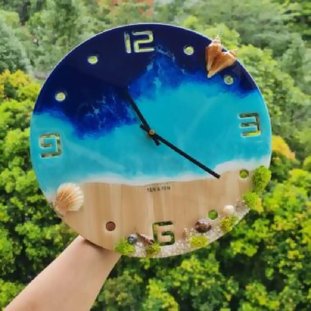 Decorative Resin 14 Inch Wall-Clock