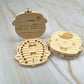 Wooden Keepsake Box for Baby Memorabilia from Caidra Gifting 