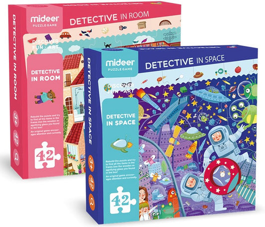 Detective Puzzle With Magnifying Glass from Caidra Gifting 
