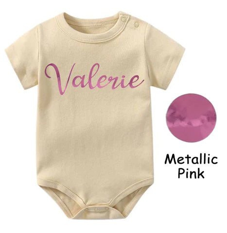 Customised Baby Romper (Newborn to 12 Months)_from Caidra Gifting 