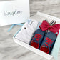Gift Box Personalised 1-Year-Old Toddler Boy Prince Gift Set from Caidra