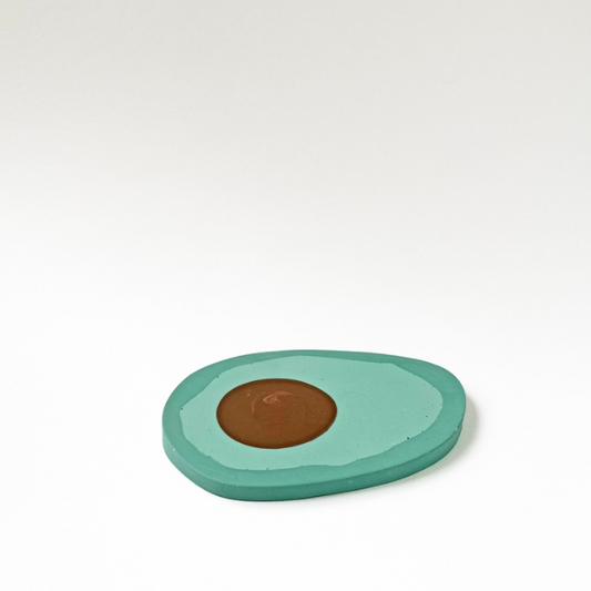 Avocado Personalised Jesmonite Trinket Tray - XS_Caidra by Rubyxx Gifting 