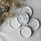 Round Personalised Jesmonite Trinket Tray - XS_Caidra by Rubyxx Gifting 