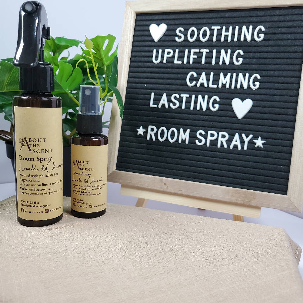 Soothing & Uplifting Room Sprays