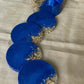 Blue Handmade decorative resin coasters as Set of 4 from Caidra Gifting