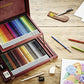 STABILO CarbOthello 60-Colour in Wooden Case from Caidra by Rubyxx Gifting 