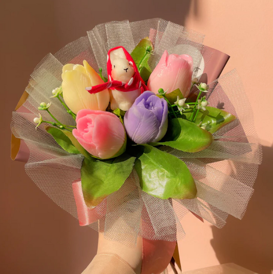 Tulip Soap Bouquet Set_ Caidra by Rubyxx Gifting 