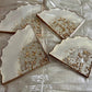 Triangular Handmade decorative resin coasters from Caidra Gifting