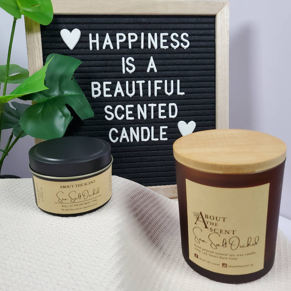 Natural Soy Wax Scented Candle_Caidra by Rubyxx Gifting