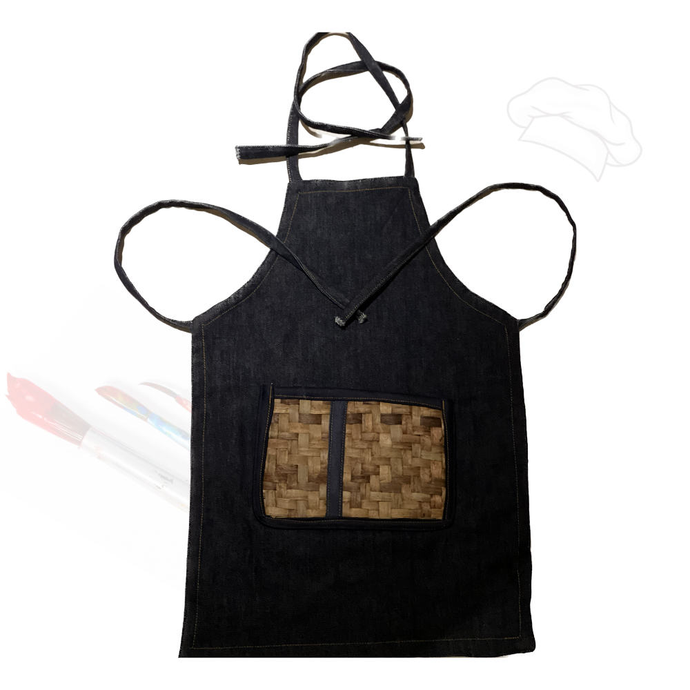 Double Trouble - Matching Denim Aprons for Kids and Adults from Caidra Gifting 