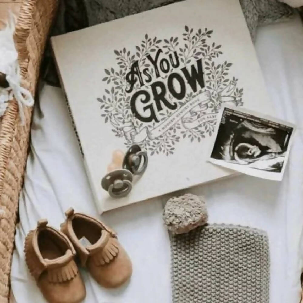 As We Grow: Baby Journal