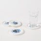 Blue_Mango Wood Set of Tray & 4 Coasters_Caidra Gifting 