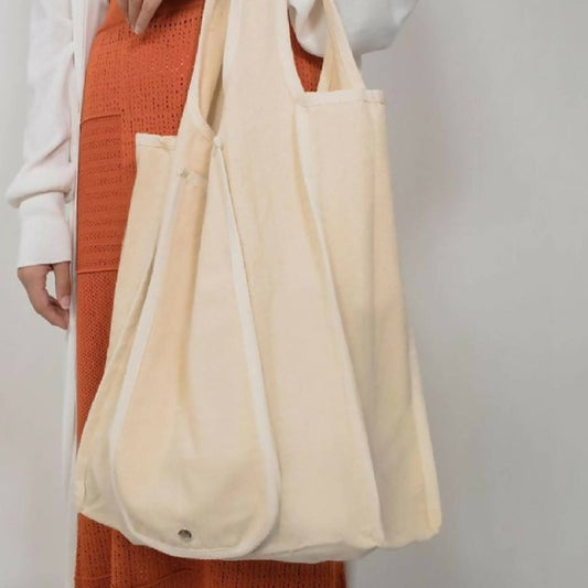 Rubyxx Gifting presents Purple & Pure Organic Cotton Foldable Tote Bag