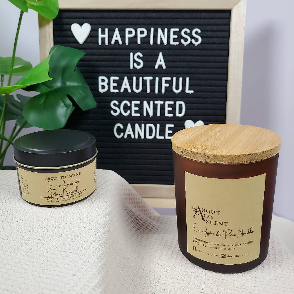 Natural Soy Wax Scented Candle_Caidra by Rubyxx Gifting