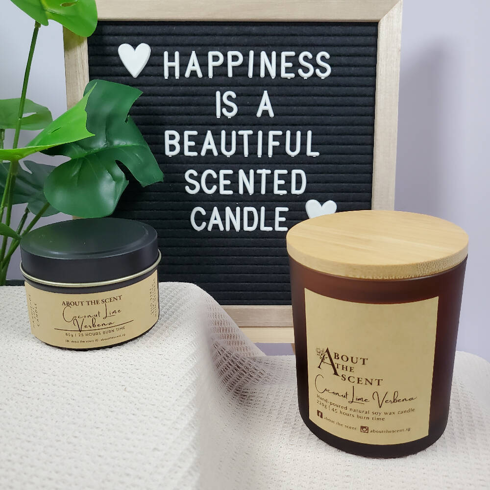 Natural Soy Wax Scented Candle_Caidra by Rubyxx Gifting