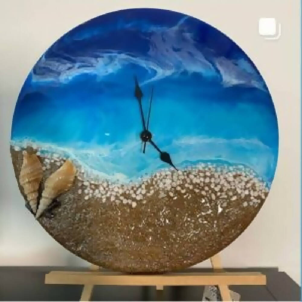 Decorative Resin 14 Inch Wall-Clock